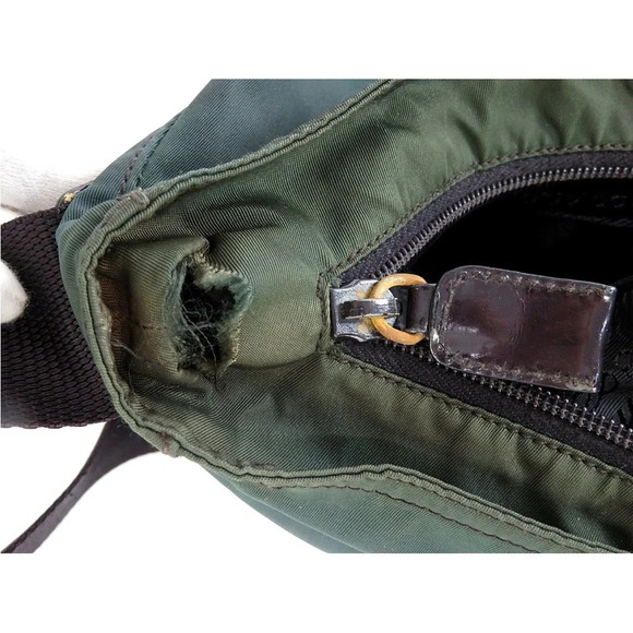 Stylish Green Men's Shoulder Bag Unisex - Picture 12 of 14